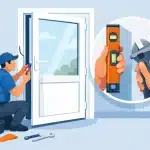 Door Realignment for Sticking uPVC Doors